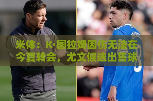 米体：K·图拉姆因伤无法在今夏转会，尤文候选出售球员为其他3人