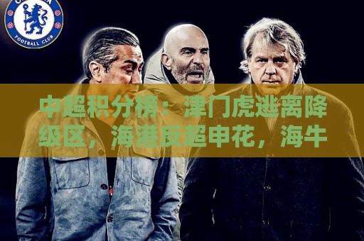 中超积分榜：津门虎逃离降级区，海港反超申花，海牛14分垫底