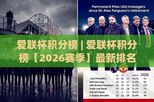 爱联杯积分榜 | 爱联杯积分榜【2026赛季】最新排名动态与球队状态深度追踪🌷今日最新外围下球网赛后回放JRS大小球预测免安装走势