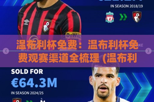 温布利杯免费：温布利杯免费观赛渠道全梳理 (温布利杯) 2026年球迷参与方式与体验亮点【温布利杯】🌷网上热门下球网交流攻略排名回放无广告全场录像