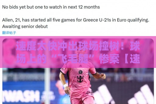 速度太快冲出球场撞树！球场上的“飞毛腿”惨案【速度太快冲出球场撞树】